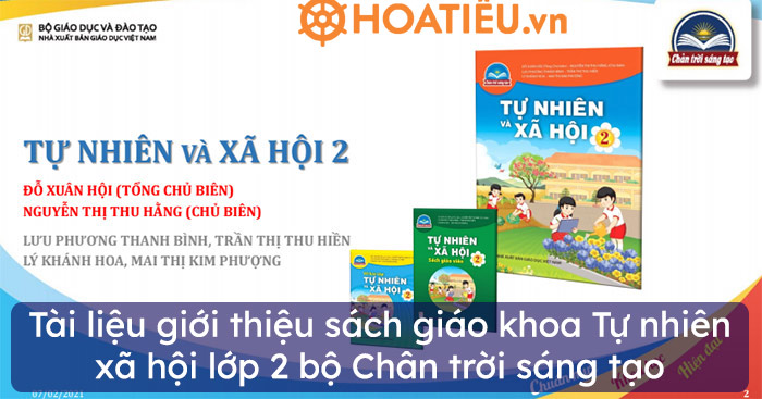 Tài liệu giới thiệu sách giáo khoa Tự nhiên xã hội lớp 2 bộ Chân trời sáng tạo