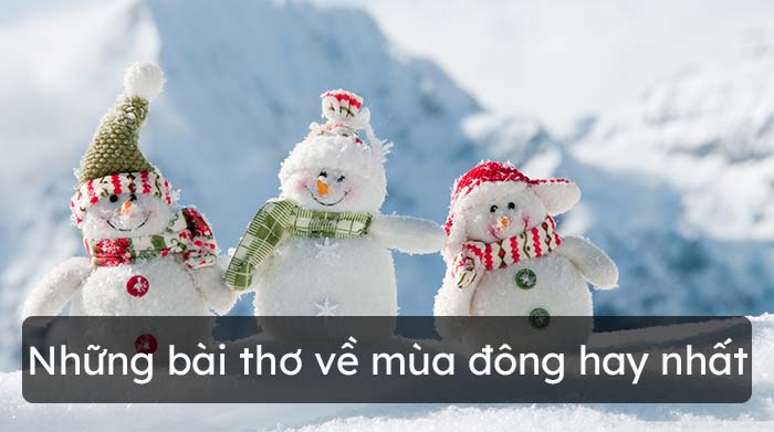 Những bài thơ về mùa đông hay nhất