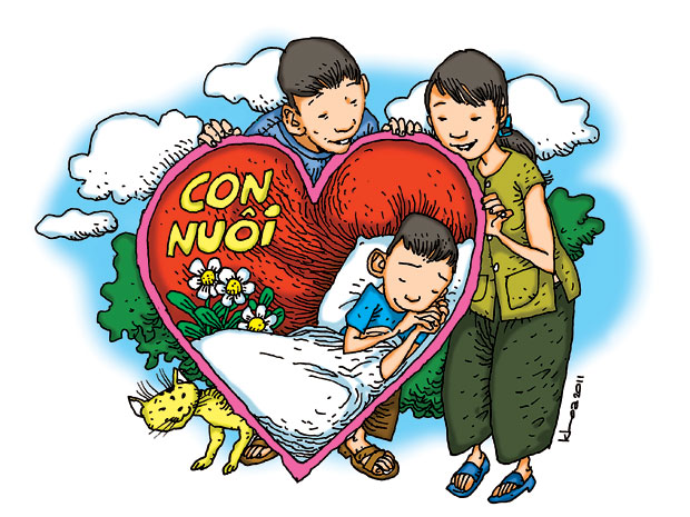 Hướng dẫn thủ tục nhận con nuôi
