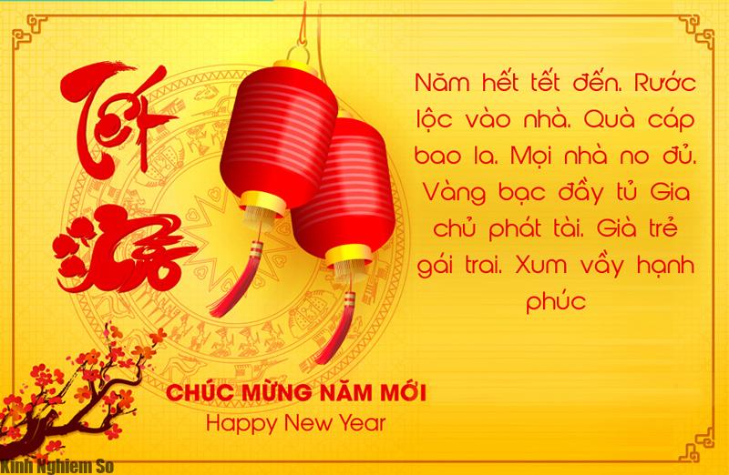 Tin nhắn chúc Tết 2021