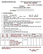 Mẫu số 01-TBH/CV số 1615 – tờ khai tham gia BHXH, BHYT, BHTN