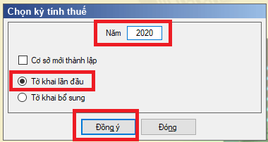 Cách làm tờ khai thuế Lệ Phí Môn Bài