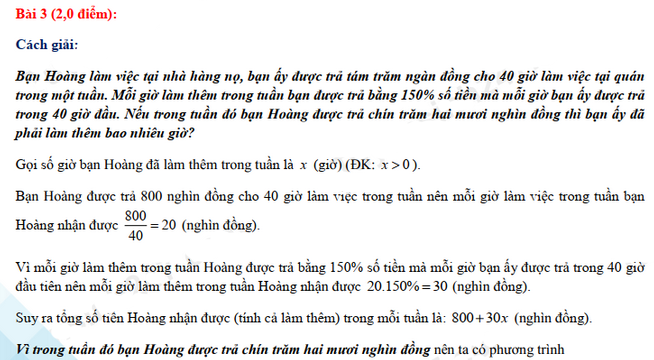 Đáp án đề thi tuyển sinh lớp 10 môn Toán Ninh Thuận 2021