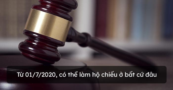 Từ 1/7 có thể làm hộ chiếu ở bất kỳ đâu