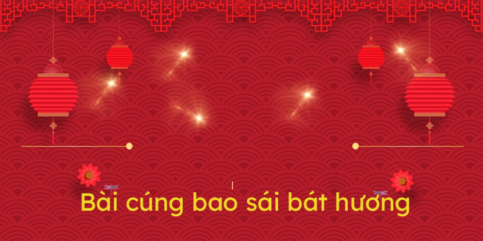 Văn khấn bao sái bát hương ngày Tết