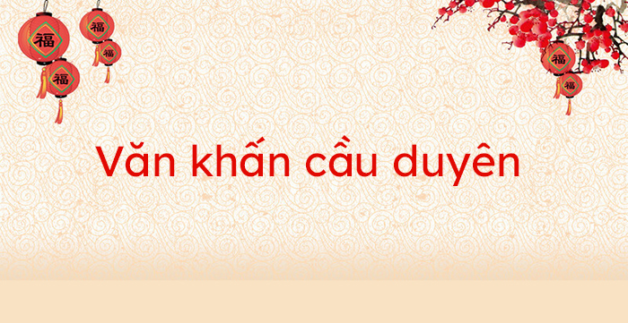 Văn khấn cầu duyên