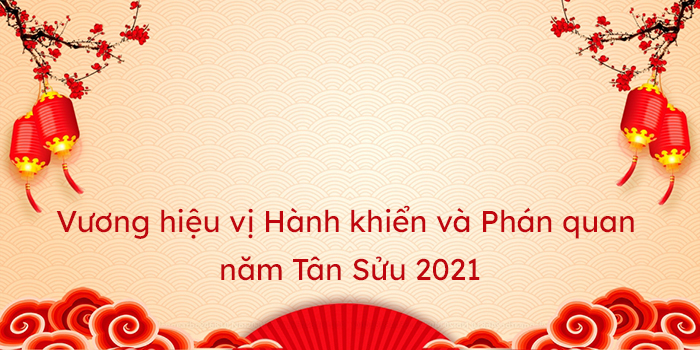 Vương hiệu vị Hành khiển và Phán quan năm Tân Sửu 2021