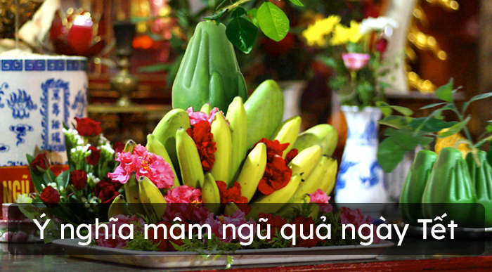 Ý nghĩa mâm ngũ quả ngày Tết