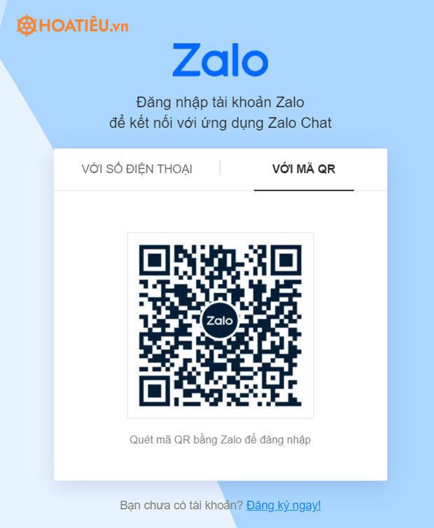 Đăng nhập Zalo online: Zalo Web (Chat.zalo.me) với mã QR